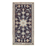Oriental Area Rug in Navy Blue