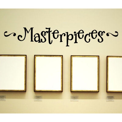 Text & Numbers Wall Decal