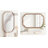 Brandis Wooden Bathroom Wall Mirror-204755759-204755752-217884790