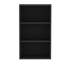 Armoire murale noire avec compartiments de rangement ouverts - 36 po de hauteur, 21 po de largeur, 12 po de profondeur, Scratch-, pour les ustensiles de cuisine essentiels pour la cuisine 36 po x 21 po x 12 po, ajoute une touche contemporaine-118041912