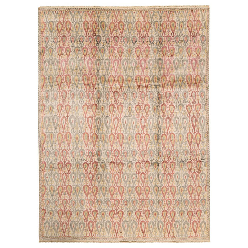 Silk Paisley Area Rug