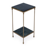 Larkin Marble & Iron Side Table