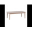 Table basse d'extérieur en bois massif d'acacia Amina