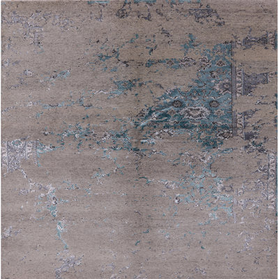 Tapis brun / vert Hunsinger