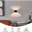 Mini applique murale à DEL en métal à intensité variable 10 W à fixation murale vers le haut et vers le bas Lightess-100798488