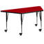 Table d'activité en stratifié Goddard Mobile HP - Pieds réglables-12526559-115192958