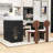 Extendable Kitchen Island Dining Table with Folding Top, Power Outlet, Drawers and Hidden Casters-167551661