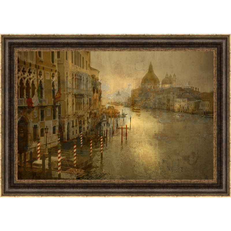 « grand canal venezia », reproduction d’impression encadrée