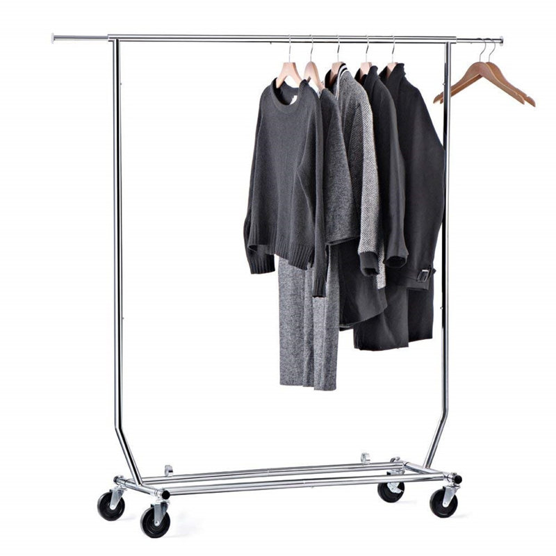 65.5'' Rolling Clothes Rack
