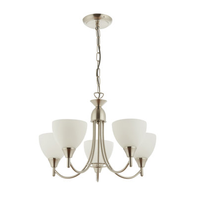 Barium 5 - Light Shaded Chandelier