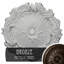 Médaillon de plafond H 16,75 po x l 16,75 po x P 1,375 po Plymouth-27784128