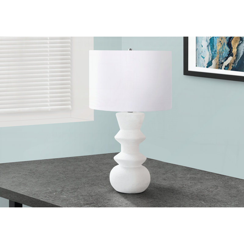 Lampe de table de style moderne, Crème, crème