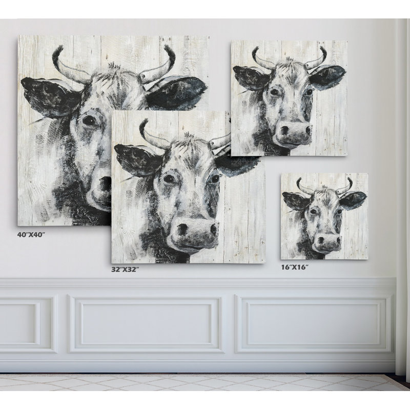 Howdy voisin I - impression, Toile tendue, H 16 po x l 16 po x P 1,5 po