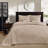 Reversible Quilt Set Khaki King/Cal King