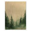 Mystic Forest II - Décoration murale en bois vert nature-134337075-134337078