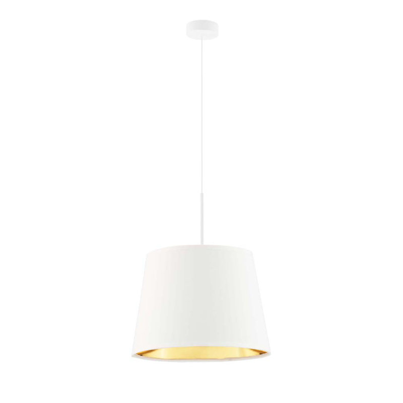 Tunnell 1 - Light Single Pendant, White, White