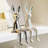 Three rabbit decorative sculptures