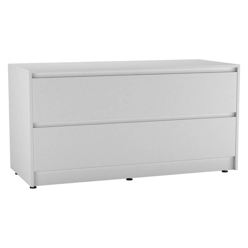 Rectangle Accent Chest, White