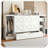 Murphy Bed Bedside Shelves Wardrobe Space-Saving Practical Functional Design,Twin