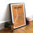 Memphis City Map - Unframed Graphic Art-24705351