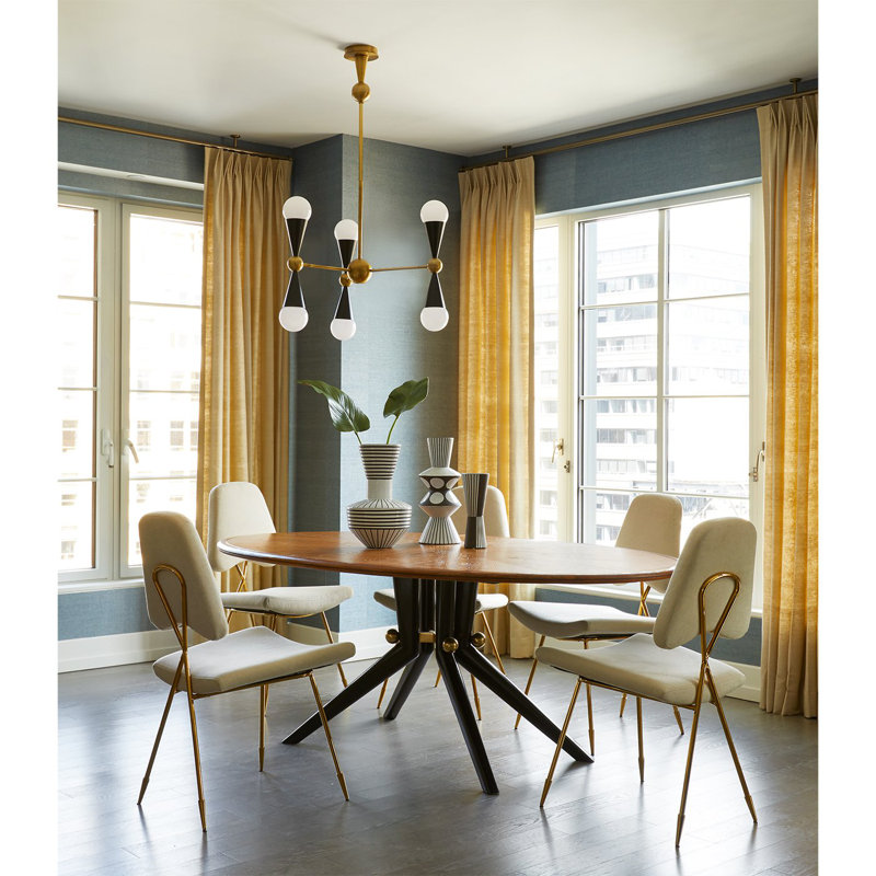 Maxime Dining Chair, 100% Cotton Rialto Charcoal