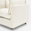 Chaise d'appoint rembourrée avec repose-pieds-170811373