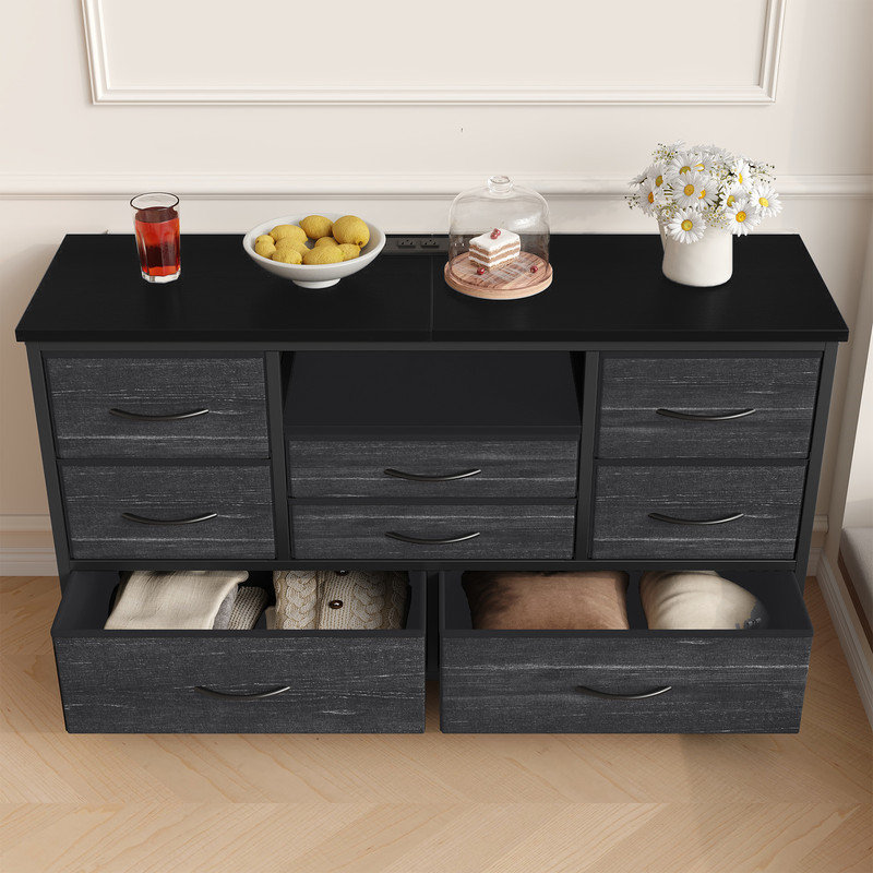 120cm W 8 - Drawer Chest of Drawers