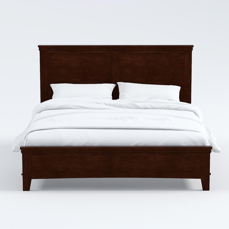 Tussey Platform Bed, Full, Brown Cherry