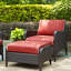 Chaise de patio avec coussins Mosca-50208570