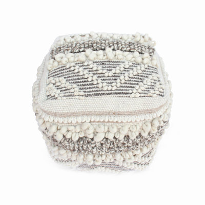 Kyreem Upholstered Pouf