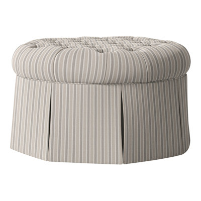 Alma Round Ottoman