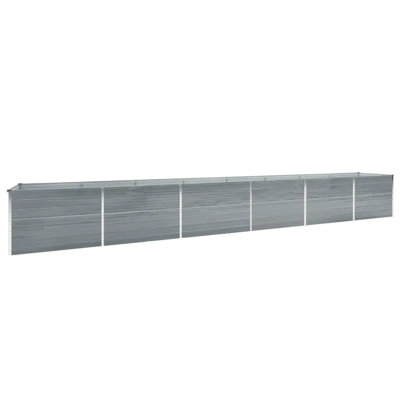 Edmund Metal Raised Garden Bed