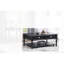 Table basse à plateau relevable morts