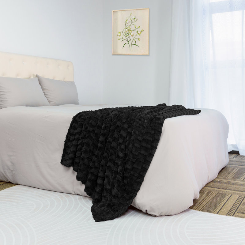 Throw Blanket, Black