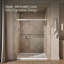 Revel 59.63'' x 76'' Double Sliding Shower Door with CleanCoat® Technology-785343699-788764344