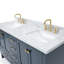 Ensemble de meuble-lavabo double 61 po Cambridge-33740499