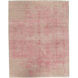 Wool Damask Area Rug