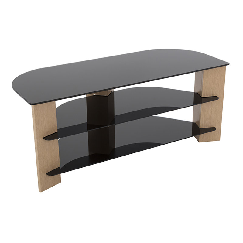 Unfinished TV Stand for TVs up to 49", Oak