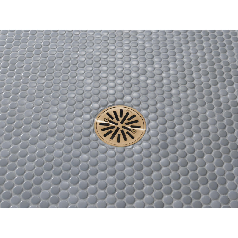 Tile-In Shower Drain, Champagne Bronze