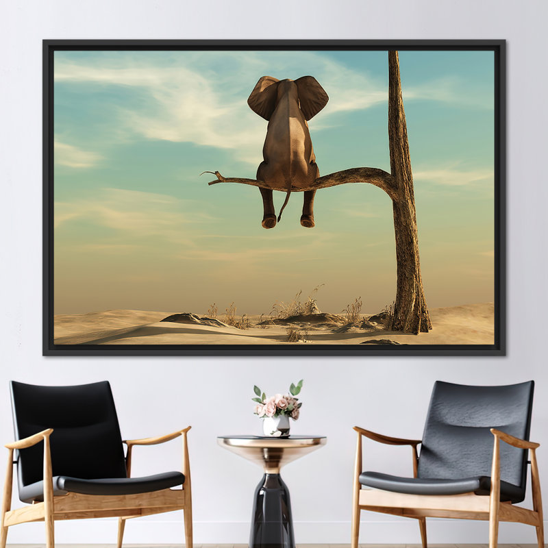 Print on Canvas, 70 cm H x 100 cm W, Framed Print without Mat, Black