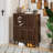 Slim Shoe Storage Cabinet With Louvred Flip Drawers, Freestanding Shoe Organizer For Entryway, Compact Shoe Rack With Adjustable Partitions And Durable Design