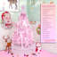 Arbre de Noël rose, un choix idéal pour les petits espaces-68748165