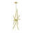 Asherah 10-Light Dimmable Sputnik Linear Chandelier-723530543