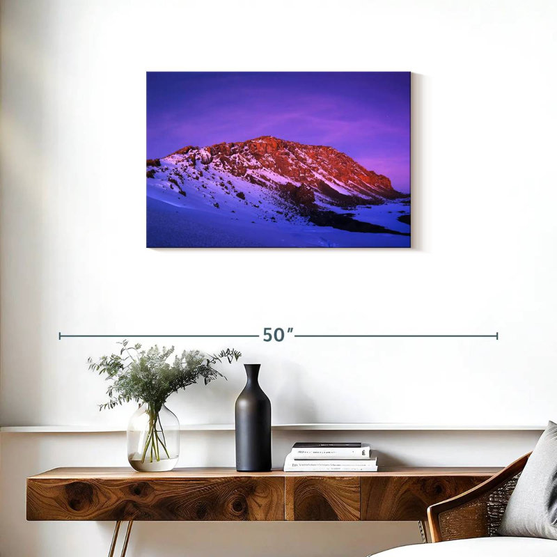 Nicci Mont Kilimandjaro Alpenglow, H 20 po x l 30 po
