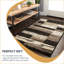 Tapis de couloir d'intérieur 100% polypropylène Valenti-24762232