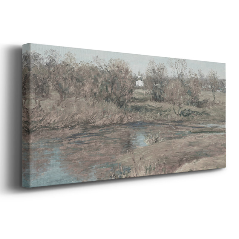 Série paysage - DCxxxxi - Toile tendue avec châssis - Prêt à accrocher, H 20 po x l 50 po