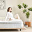 Matelas pleine grandeur, 12 pouces avec mousse à mémoire de forme et ressorts ensachés, fermeté moyenne pour un sommeil confortable, bords renforcés, coffre-fort non, structure à alvéoles ouvertes, confort rafraîchissant, convient aux lits standard-1272809352
