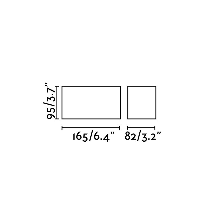Flush Mount, Black