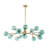 Burness 15 - Light Sputnik Modern Linear Modern Glass Bubble Dining Chandelier-1887165905