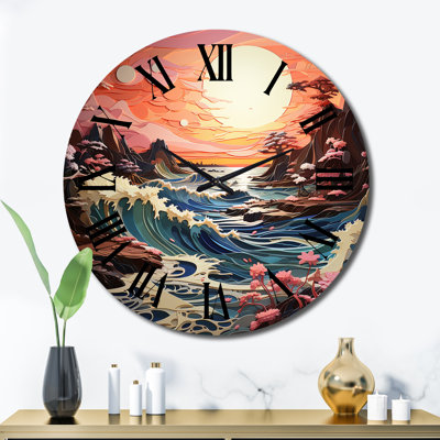Clowie - Horloge murale nautique et de plage